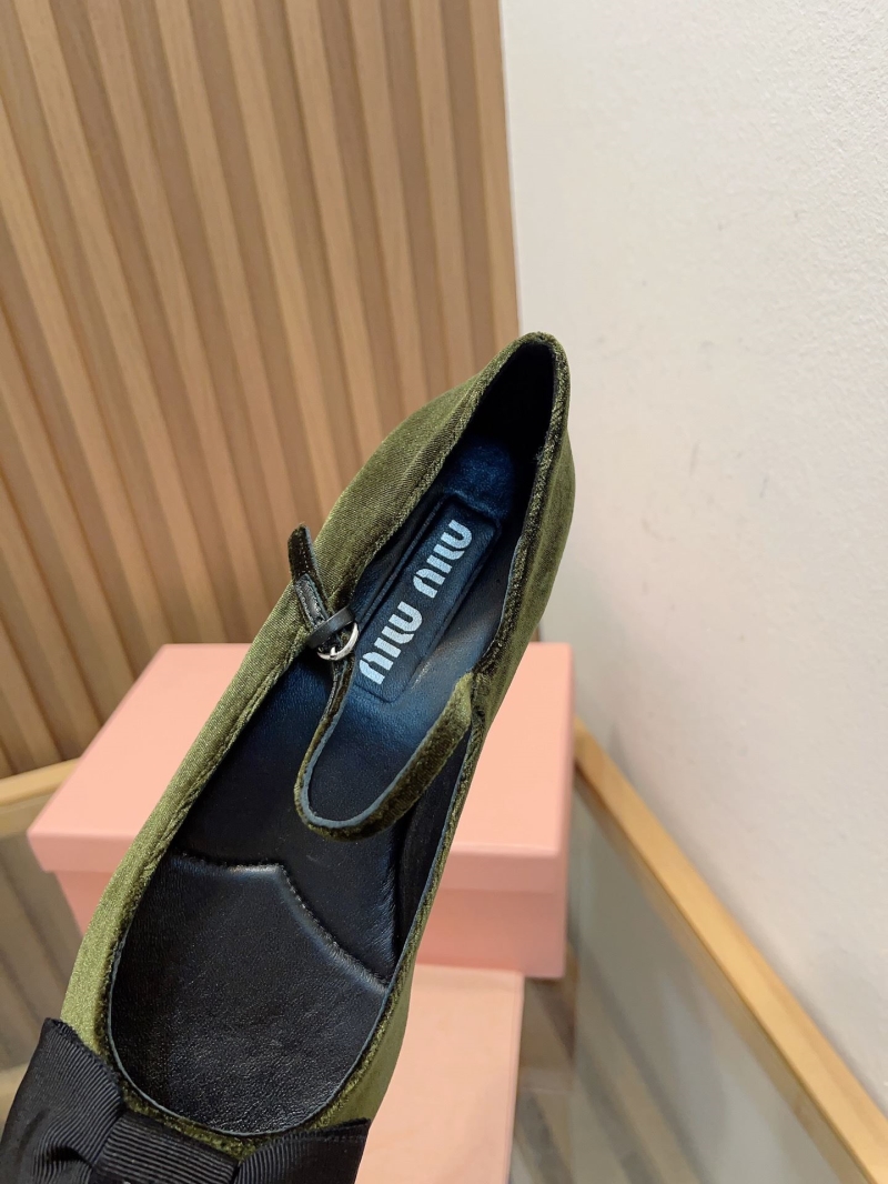 Miu Miu flat shoes